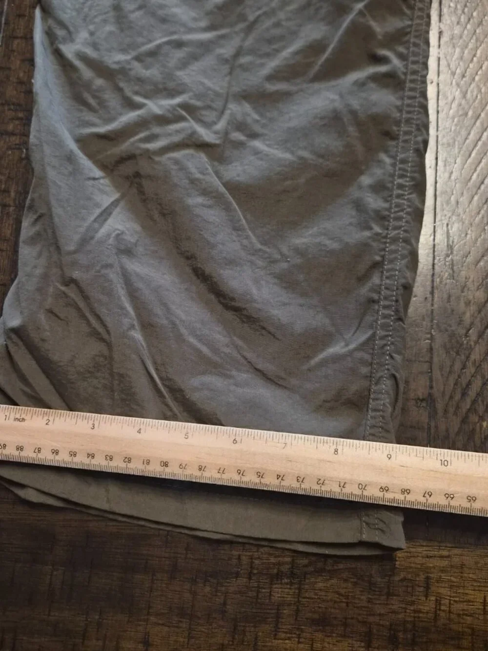 The North Face Cargo Pants Men XL Brown Nylon Convertible Shorts Hiking G085